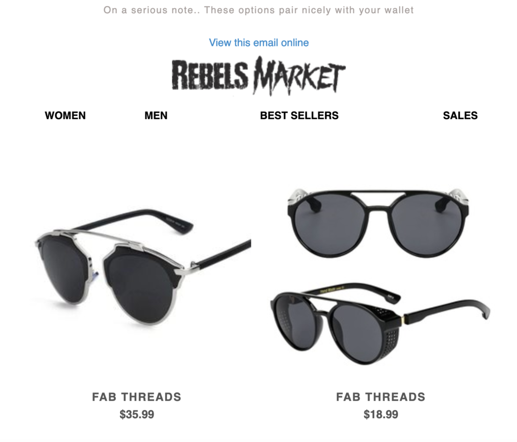 Rebels Market Product