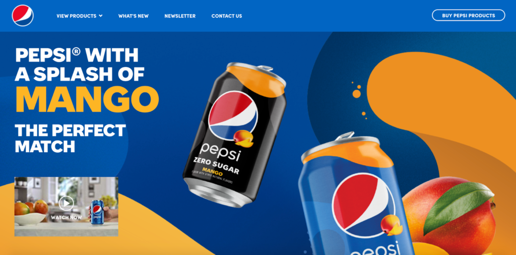 Pepsi Homepage
