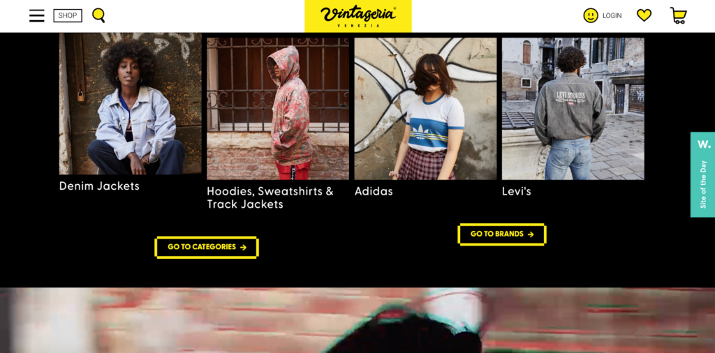 Vintageria Product Categories