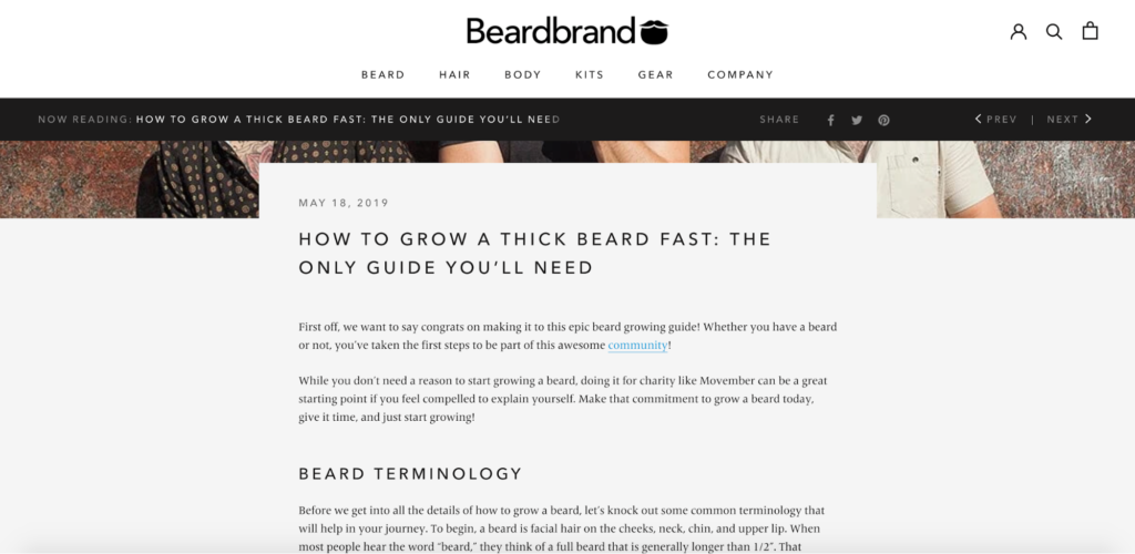 How To Grow A Thick Beard Fast Article