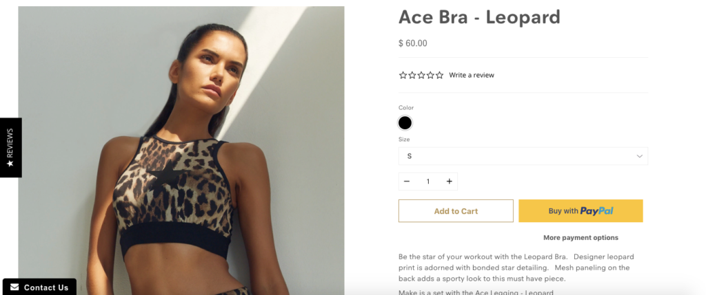 Ace Bra - Leopard