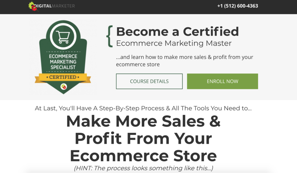 ecommerce online course