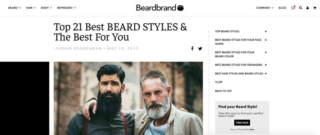 Beardbrand Article