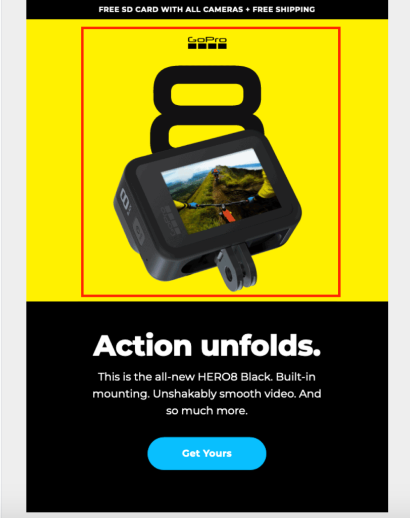 GoPro Email Example 2