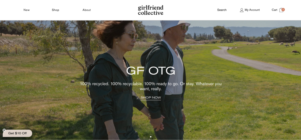 Girlfriend Collective Slogan