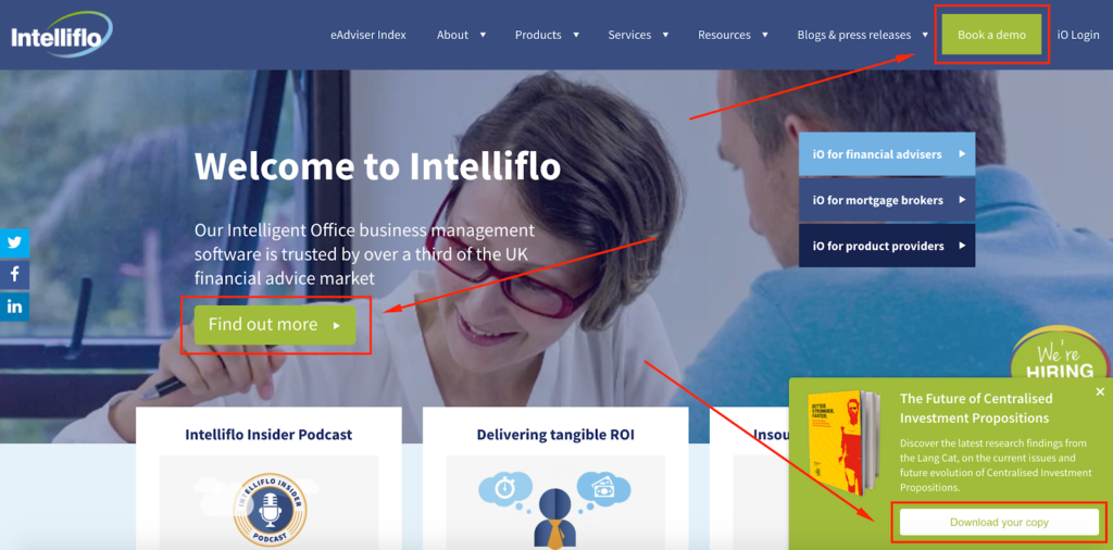 Intellflo Homepage