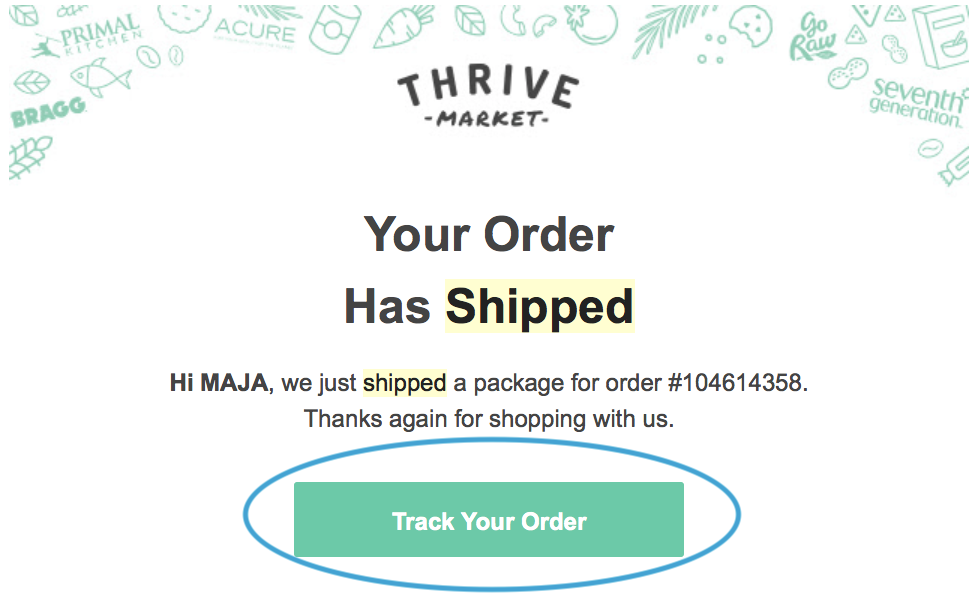 Your Order Has Shipped