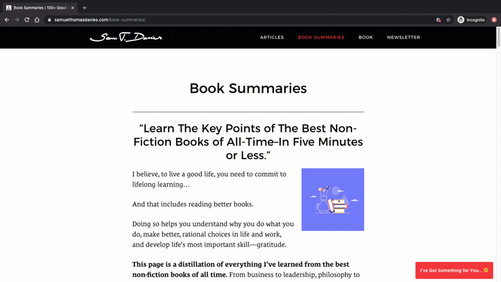 Book Summaries Gif