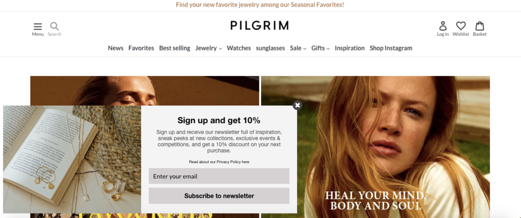 Pilgrim Popup