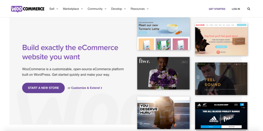 WooCommerce Homepage