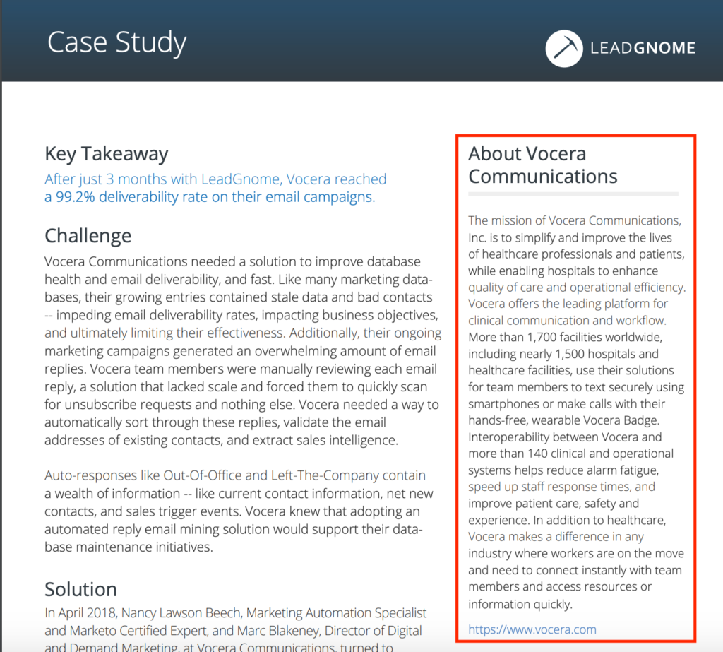 LeadGnome Case Studies 2