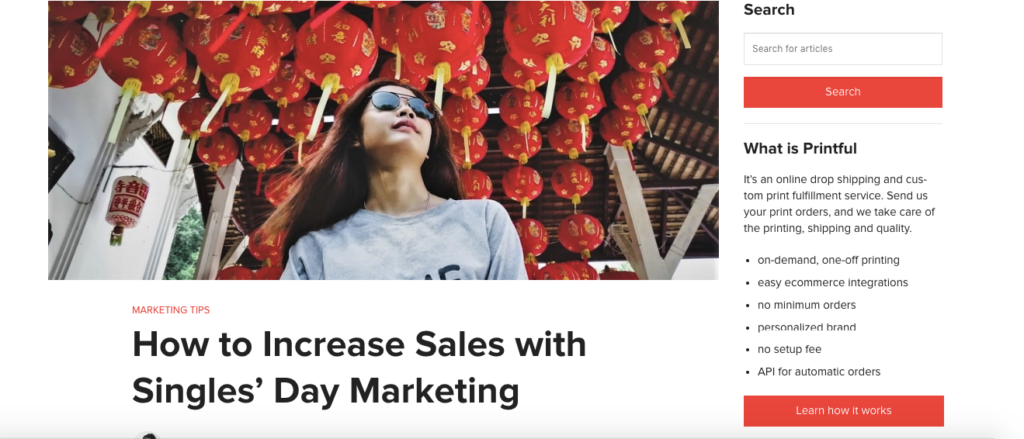 Singles Day Marketing