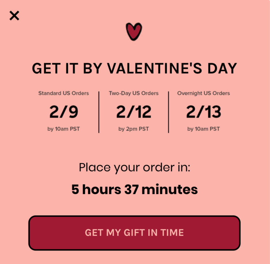MeUndies Valentine's Day Email 3