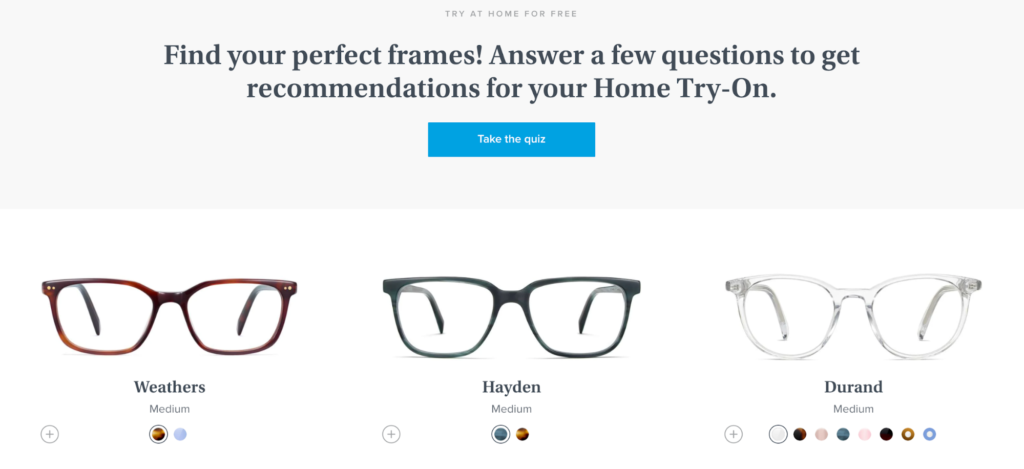 Answer Questions And Find Your Perfect Frames