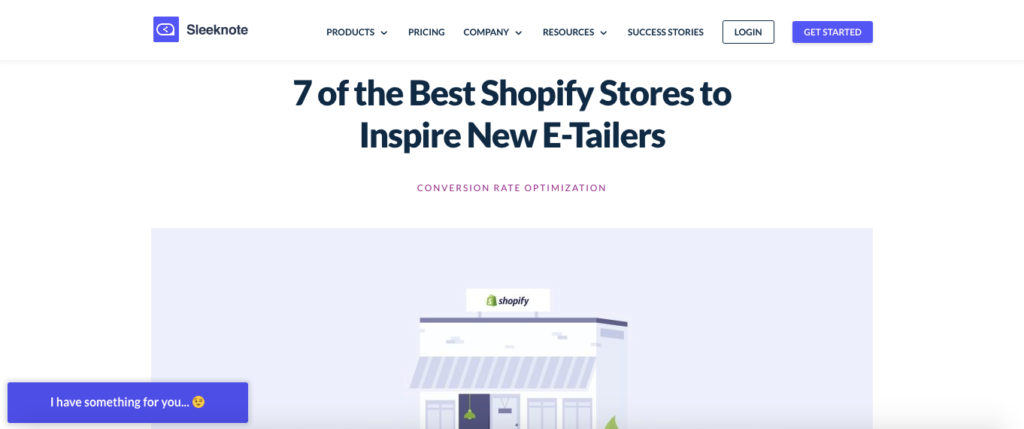 Seven Best Shopify Stores Article
