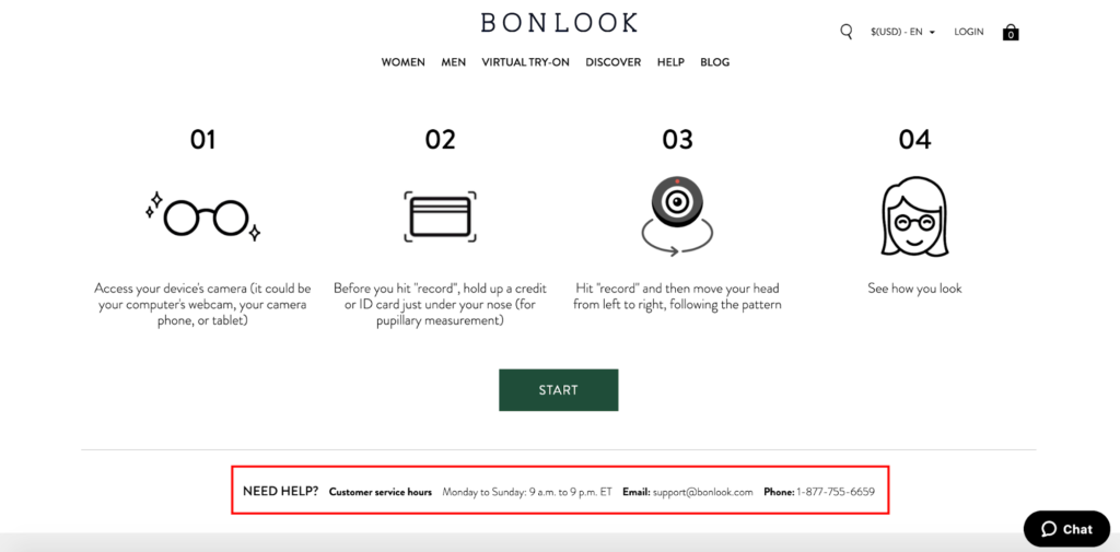 BonLook Fast Support