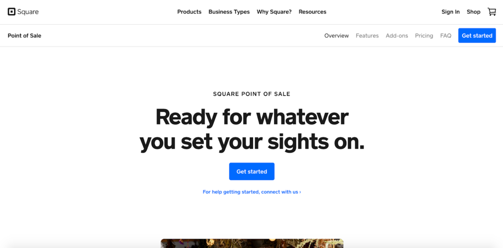 Square Homepage