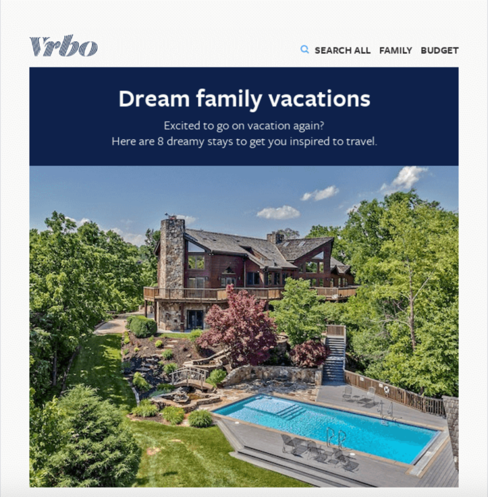 Vrbo Subject Line