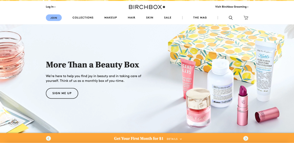 Birchbox Slogan