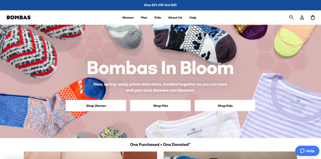 Bombas Homepage