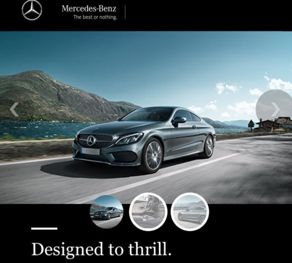 Mercedes-Benz Subject Line