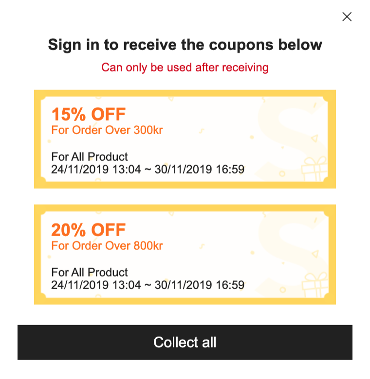 Coupons