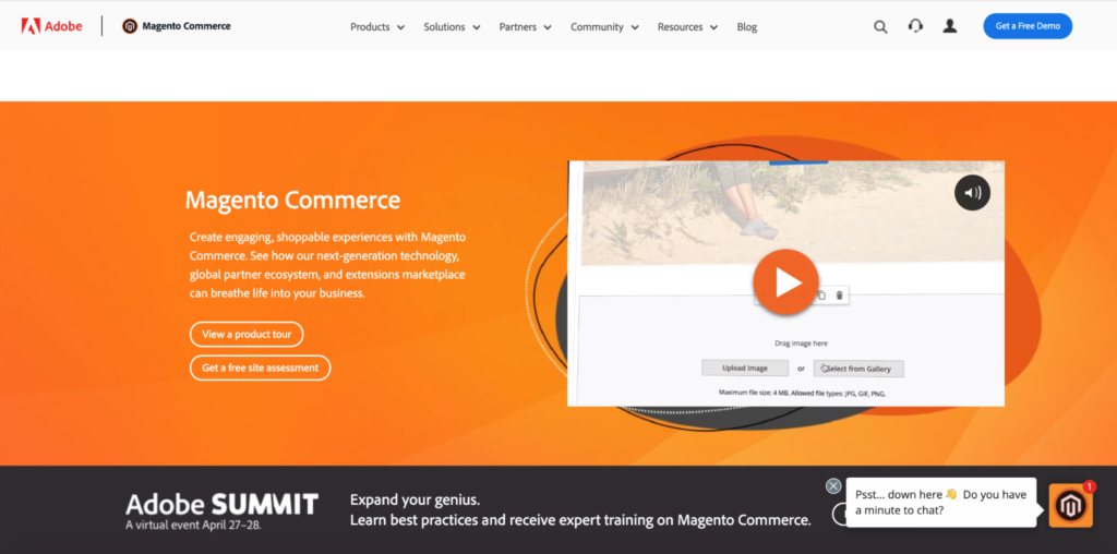 Magento Homepage