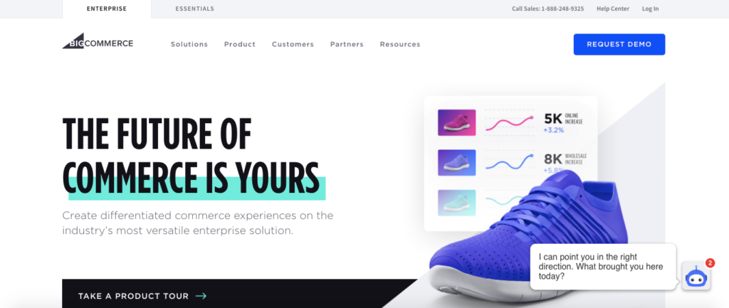 BigCommerce Homepage