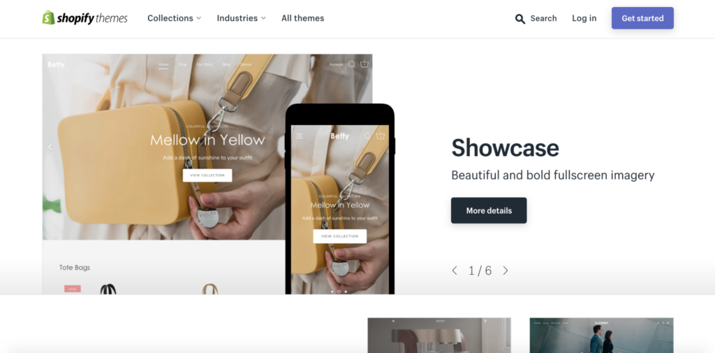 Shopify Themes Homepage
