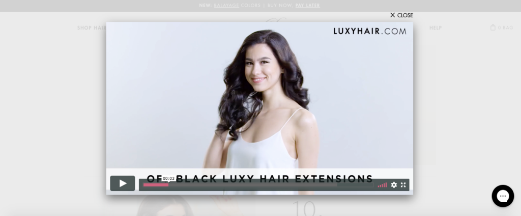 Luxy Hair Video