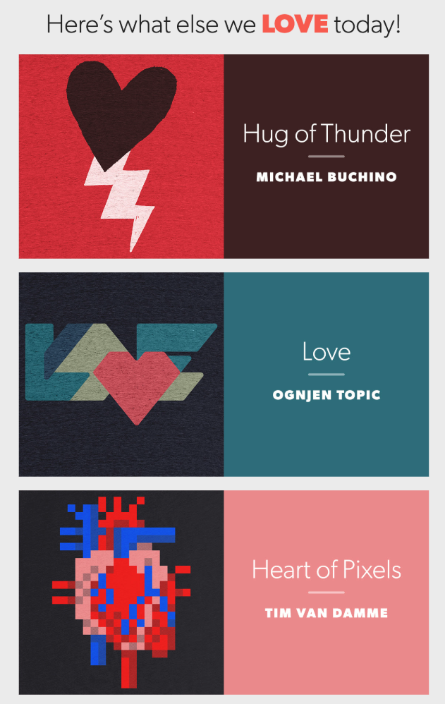 Cotton Bureau Valentine's Day Email 2