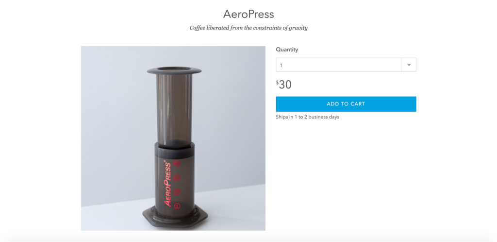 AeroPress Product