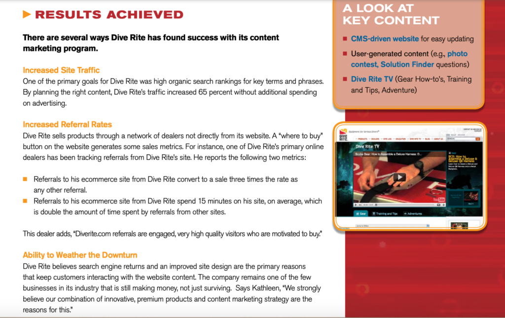 Content Marketing Institute Case Studies 8