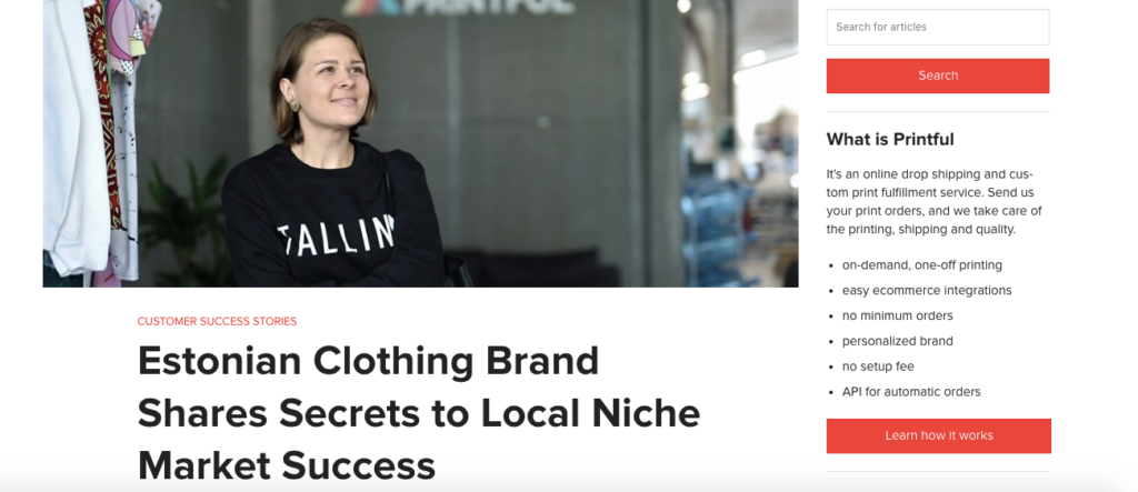 Local Niche Market Success