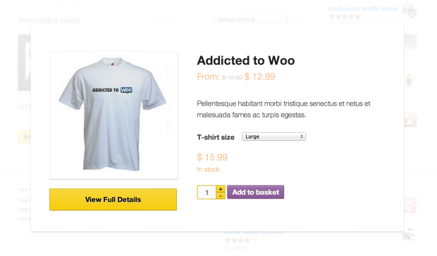 WooCommerce Quick View Extension