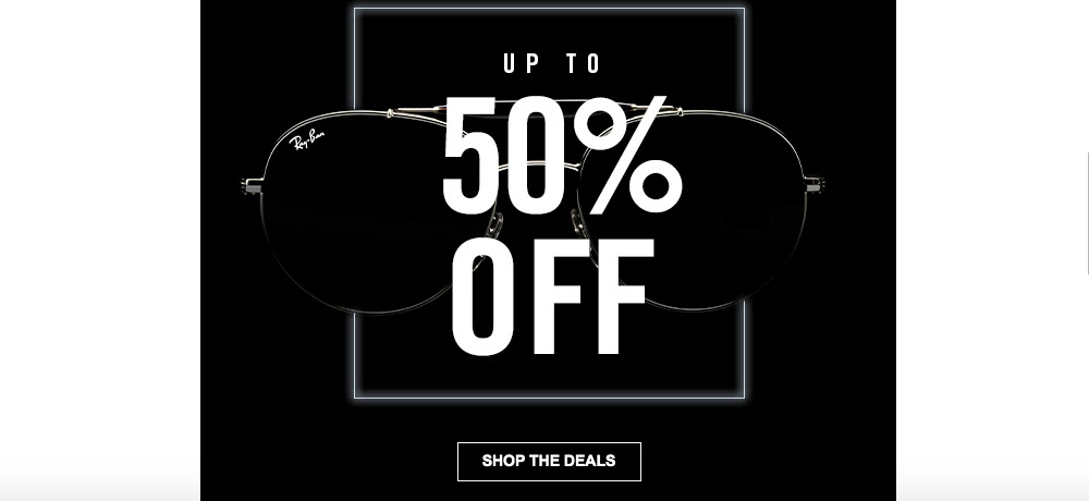 Email With 50 Percent Off Offer