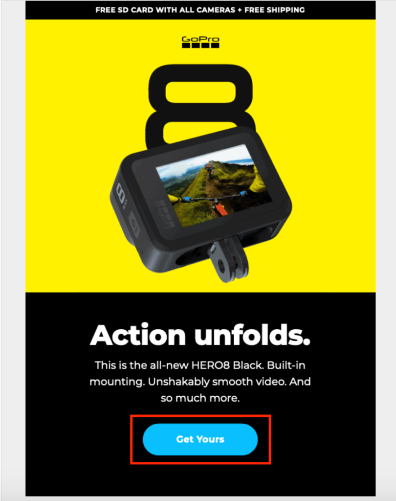 GoPro Email Example 4