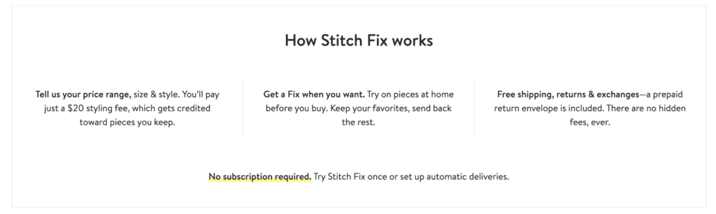 How Stitch Fix Works