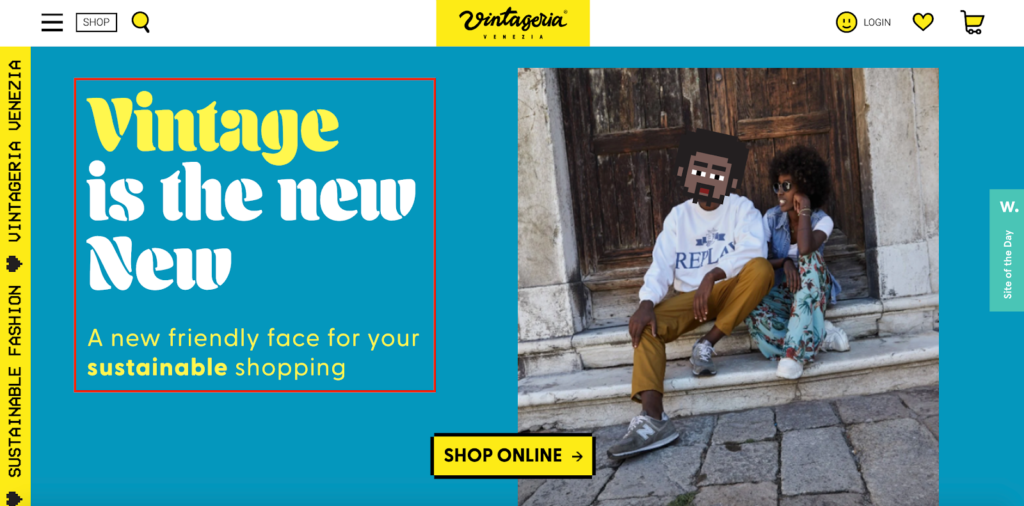 Vintageria Slogan