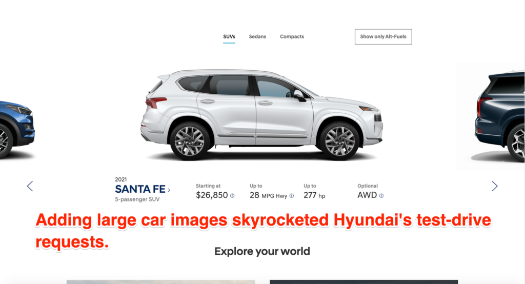 Hyundai Category Page Filter