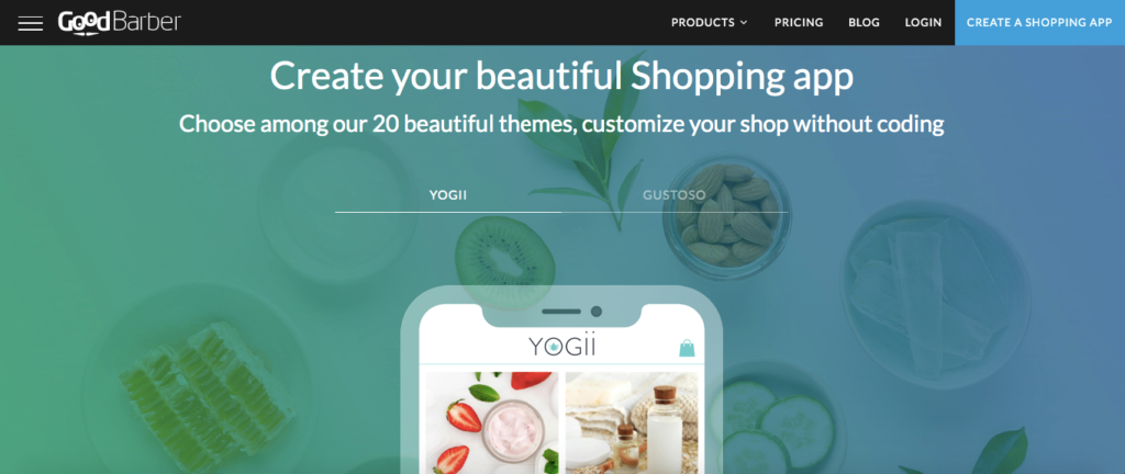 Create Shopping App Design