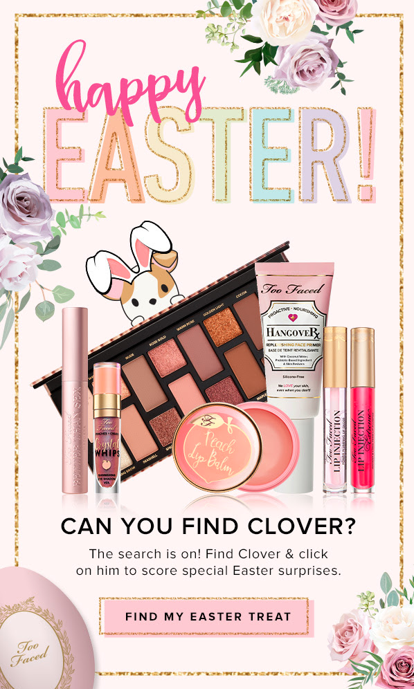 Too Faced Email Example