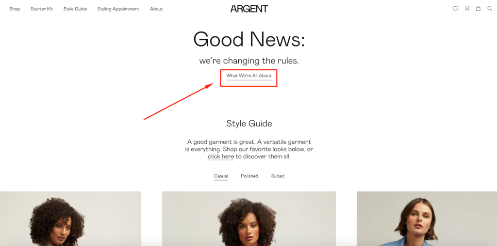 Argent About Page