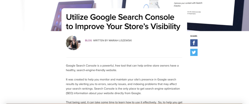 Utilizing Google Search Console