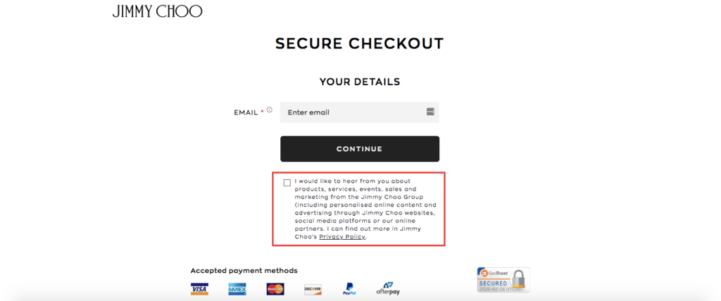 Secure Checkout