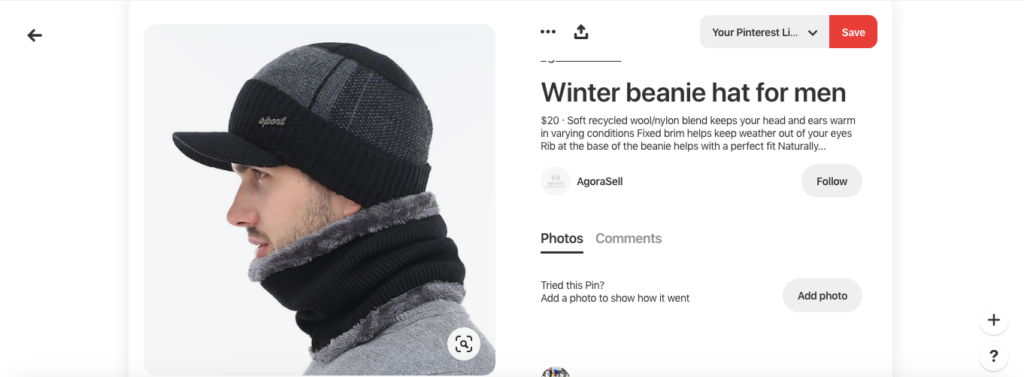 Winter Beanie Hat