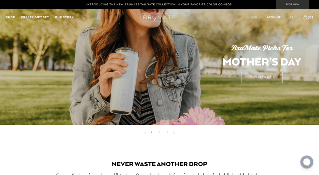 BruMate Shopify Store Example
