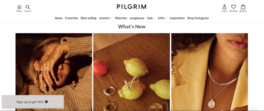 Teaser In Piligrim Homepage