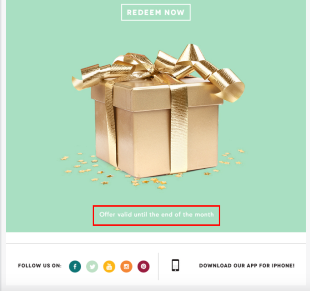 Birchbox Use Of FOMO