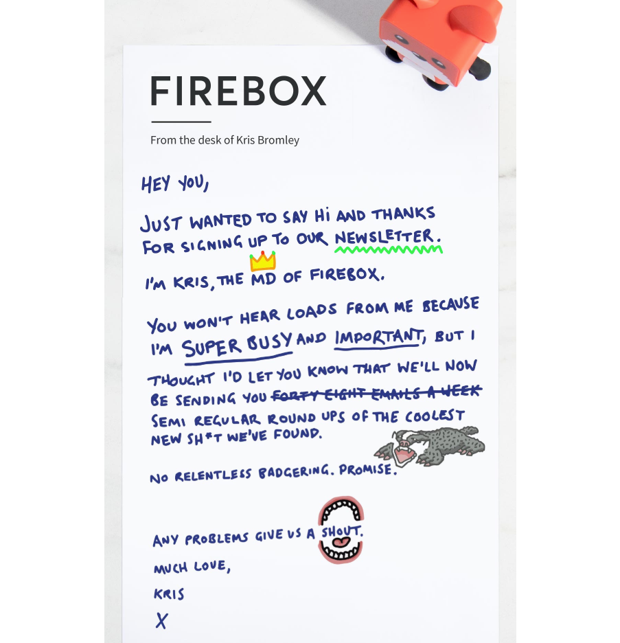 Firebox Note